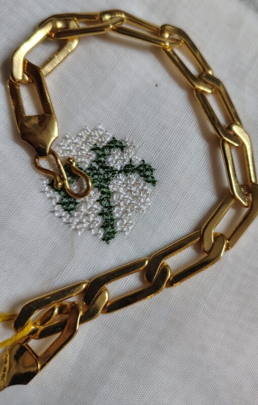 Golden Chain Link Bracelet